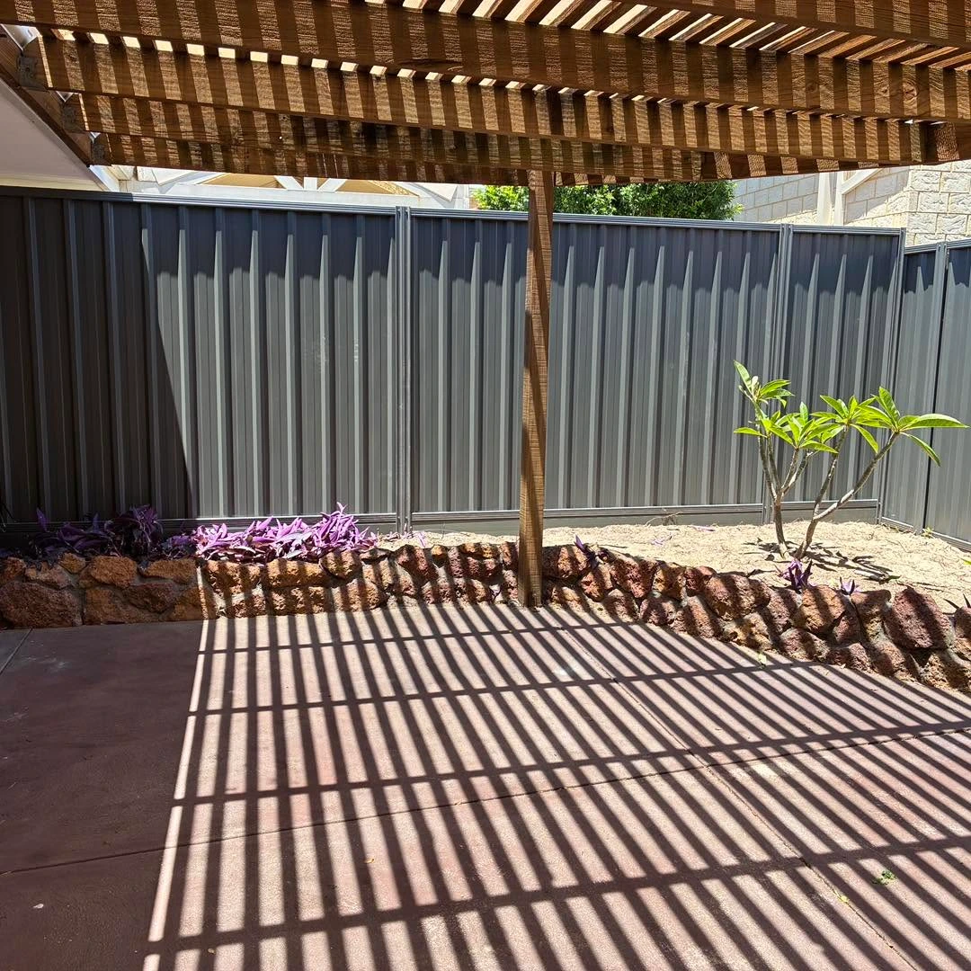 AF Fencing colorbond 19 project in Perth