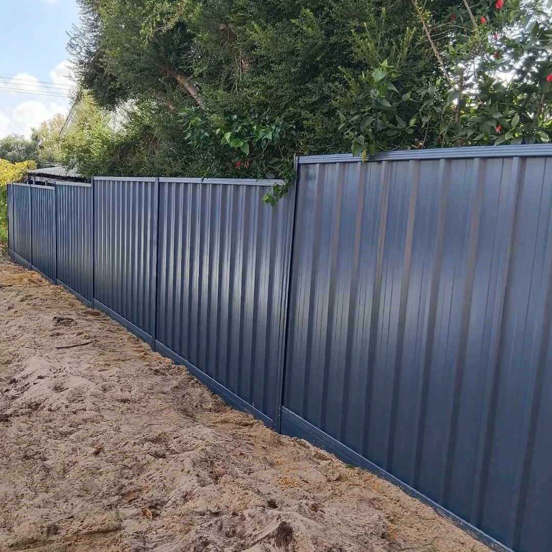AF Fencing colorbond 6 project in Perth