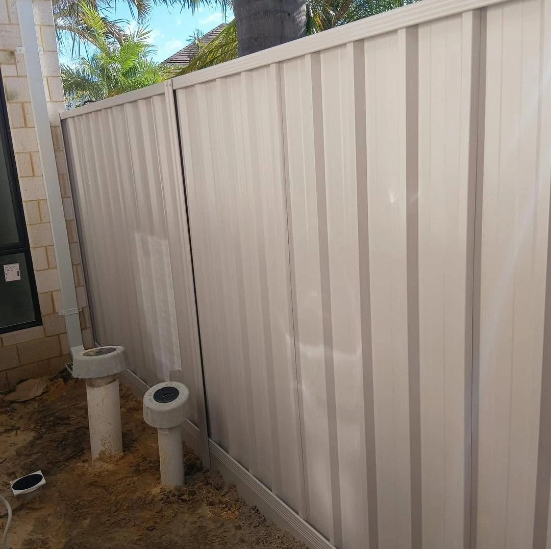AF Fencing colorbond 3 project in Perth