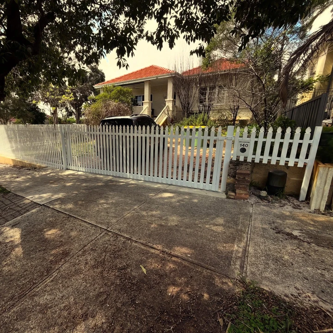 AF Fencing picket fence 2 project in Perth