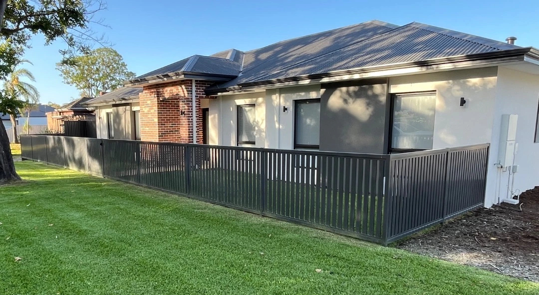 Aluminium Slat Fencing enquiry — AF FENCING, Perth
