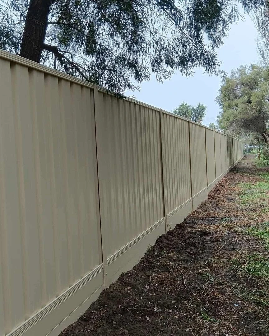 AF Fencing colorbond 34 project in Perth