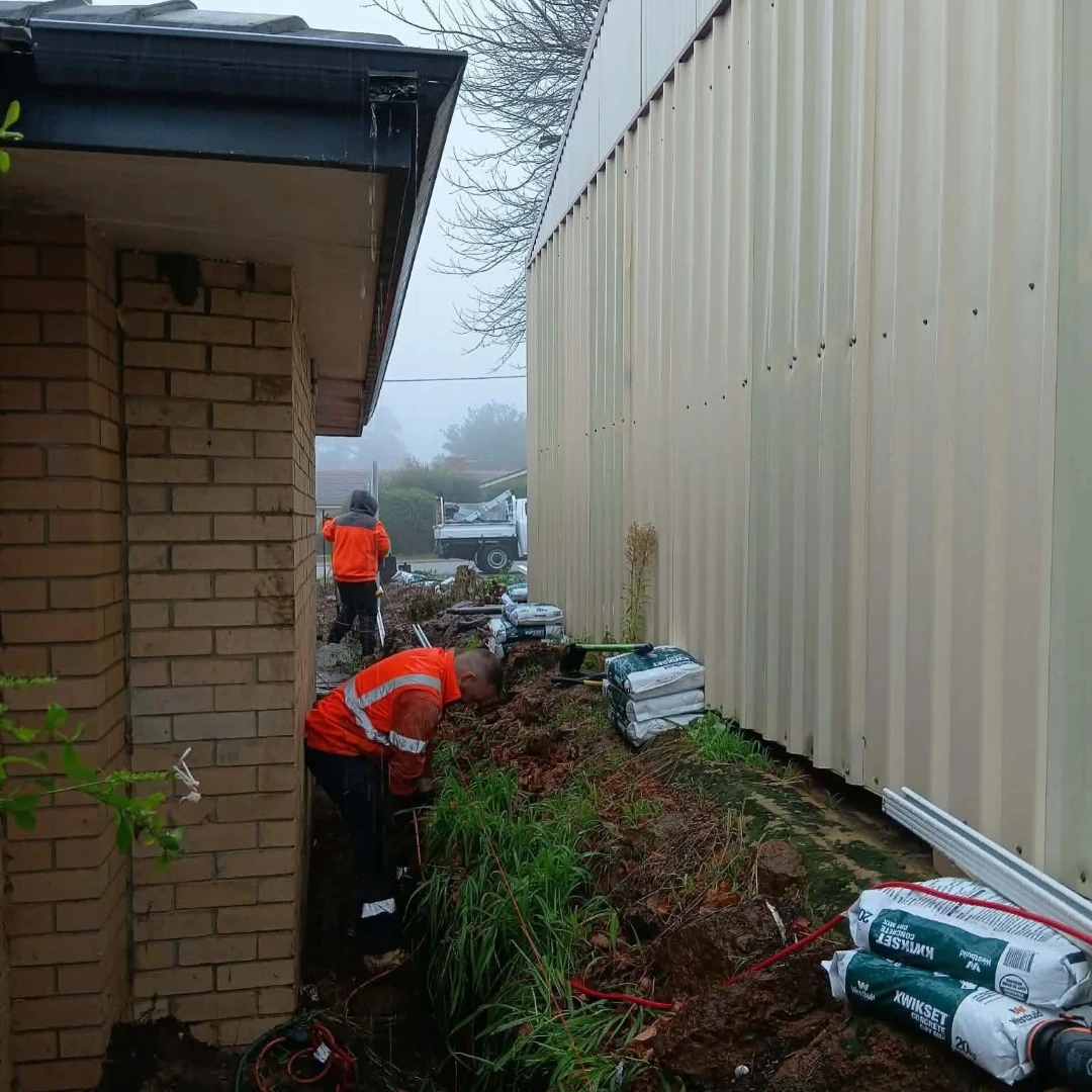AF Fencing work site 2 project in Perth