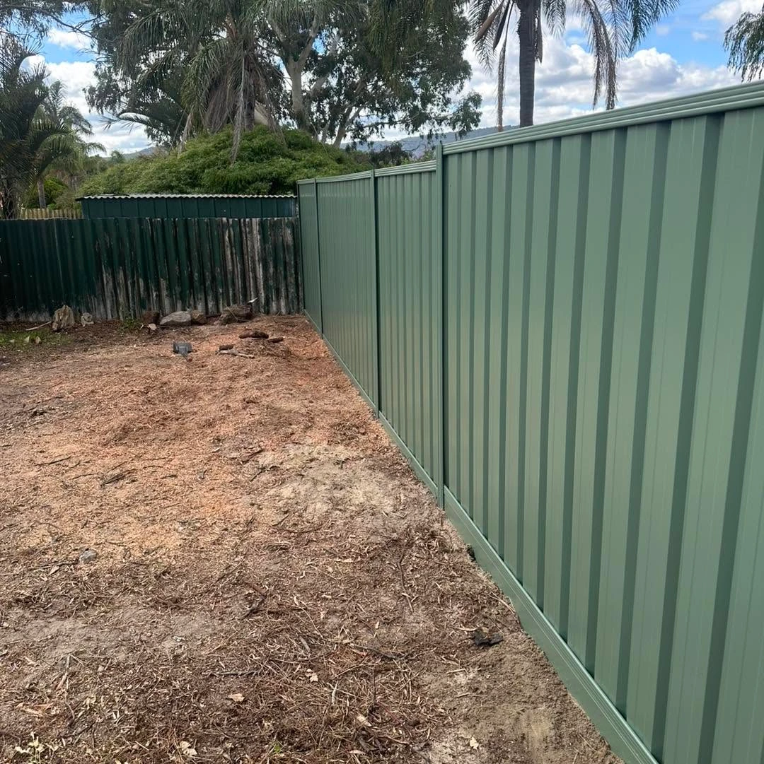 AF Fencing colorbond 11 project in Perth