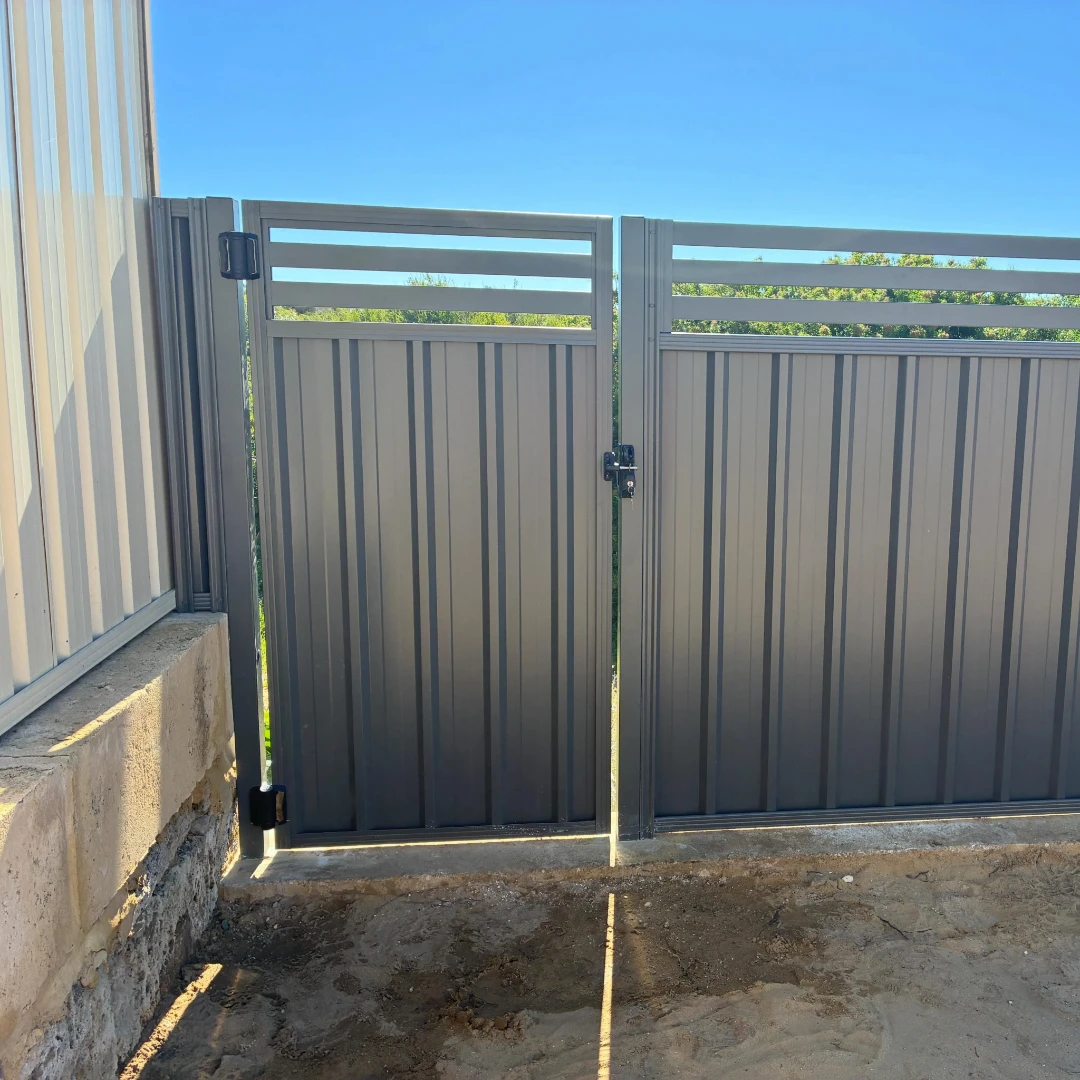 AF Fencing gates 4 project in Perth