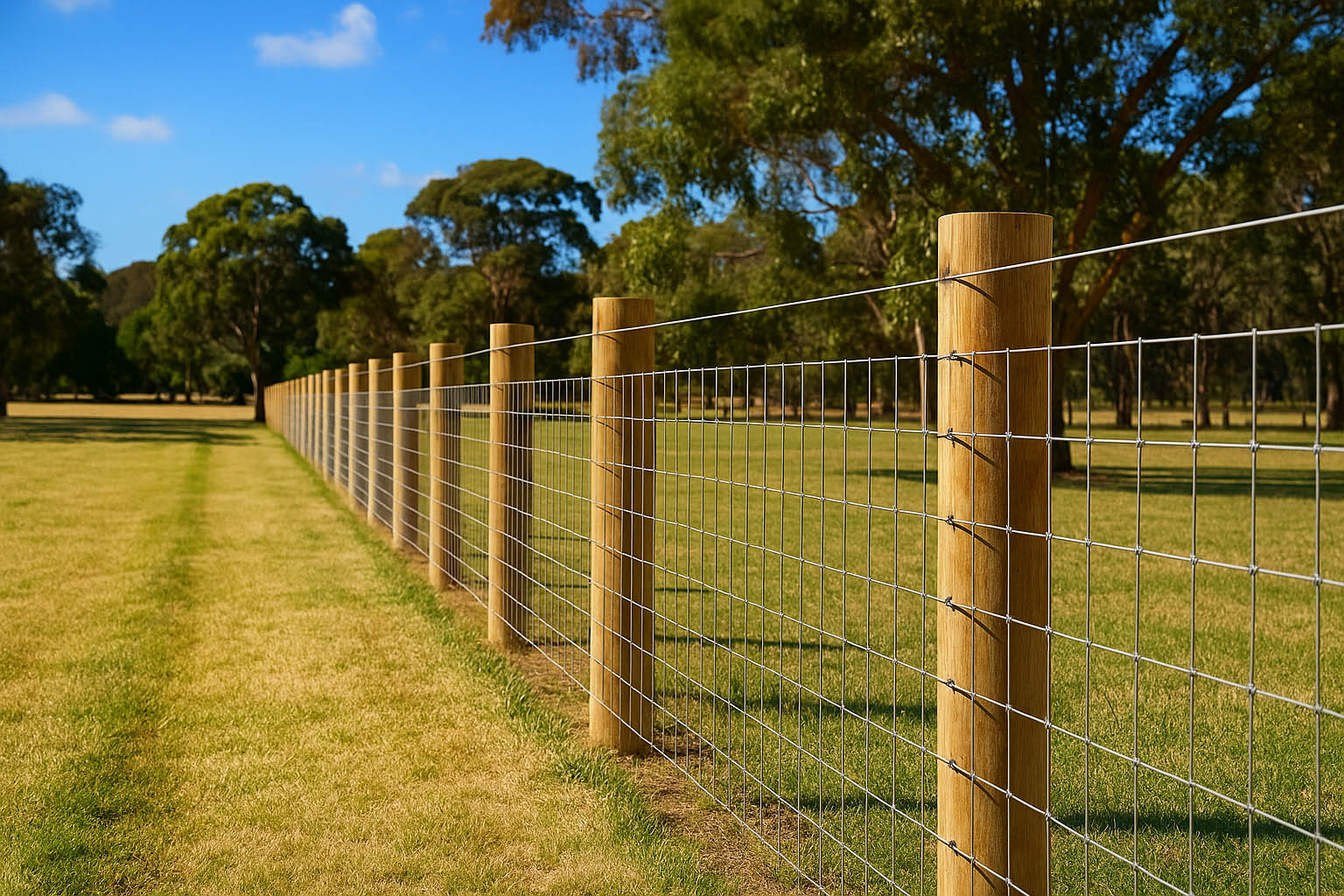 Rural fencing solutions by local Perth fence professionals