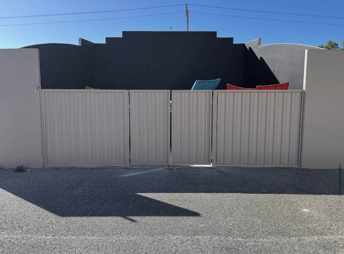 Automated gate installation by professional fence builders Perth, Manual and automatic custom gates installed in Perth residential property